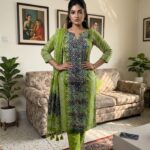 Lime Green Enchanted Batik 3‑Piece
